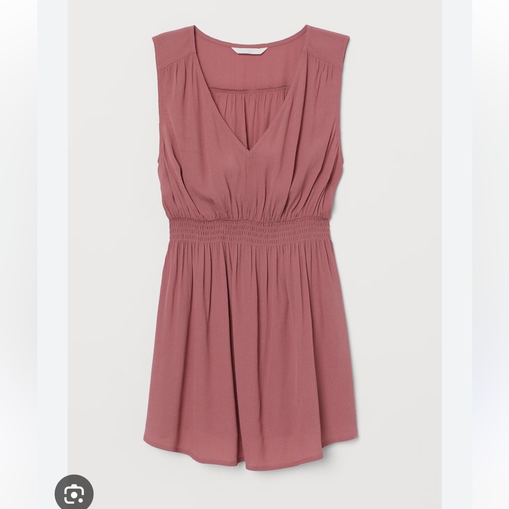 H&M Mama Blouse in Dusty Rose